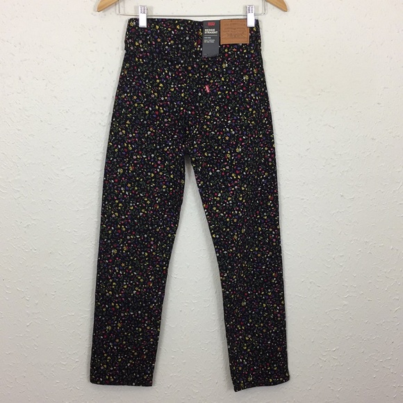 NWT Levi’s Red Tab Wedgie Straight E - floral - Picture 4 of 8